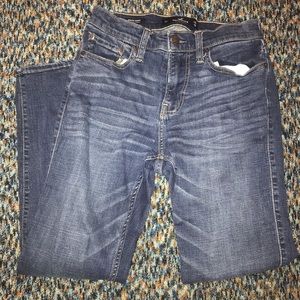 Hollister athletic skinny advanced stretched jeans
